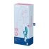 Satisfyer Embrace Me - vibrateur avec stimulateur clitoridien (turquoise)