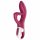 Satisfyer Embrace Me - Rechargeable Vibrator with Clitoral Arm (Red)