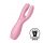 Satisfyer Threesome 3 - Rechargeable Clitoral Vibrator (Pink)