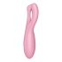 Satisfyer Threesome 4 - Smart Clitoral Vibrator (Pink)