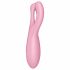 Satisfyer Threesome 4 - slimme clitorisvibrator (roze)