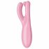 Satisfyer Threesome 4 - slimme clitorisvibrator (roze)