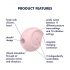 Satisfyer Sugar Rush - rechargeable, air-pulse clitoral vibrator (pink)