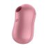 Satisfyer Cotton Candy - įkraunamas oro bangų klitorio vibratorius (koralas)