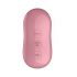 Satisfyer Cotton Candy - Rechargeable Air Pulse Clitoral Vibrator (Coral)