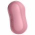 Satisfyer Cotton Candy - vibrator clitoridian cu unde de aer, reîncărcabil (coral)