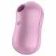 Satisfyer Cotton Candy - Rechargeable Air Pulse Clitoral Vibrator (Purple)