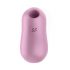 Satisfyer Cotton Candy - vibrator clitoridian cu unde de aer, reîncărcabil (mov)