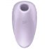 Satisfyer Pearl Diver - Rechargeable, Air-Pulse Clitoral Vibrator (Purple)