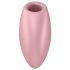 Satisfyer Cutie Heart - Rechargeable Air-Pulse Clitoral Vibrator (Pink)