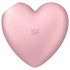 Satisfyer Cutie Heart - uppladdningsbar lufttrycksvibrator (rosa)