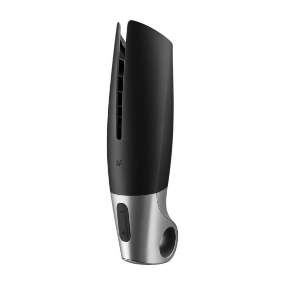 Satisfyer Power - smart, uppladdningsbar masturbator (svart-silver)