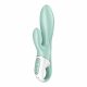 Satisfyer Air Pump Konijn 5 - slimme vibrerende pomp (mintgroen)