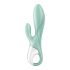 Satisfyer Air Pump Bunny 5 - έξυπνος δονούμενος αντλία (μέντα)