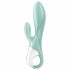 Satisfyer Air Pump Bunny 5 - smart uppblåsbar vibrator (mint)