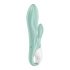 Satisfyer Air Pump Bunny 5 - pametni vibrator s pumpom na baterije (mint)