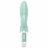 Satisfyer Air Pump Bunny 5 - pametni vibrator s pumpom na baterije (mint)