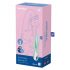 Satisfyer Air Pump Bunny 5 - inteligentny wibrator z pompką do wielokrotnego ładowania (miętowy)