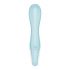 Satisfyer Air Pump Vibrator 5 - pametni vibrator s pumpom na baterije (plavi)