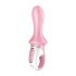 Satisfyer Air Pump Booty 5 - Smart Inflatable Anal Vibrator (Pink)