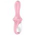 Satisfyer Air Pump Booty 5 - Smart Inflatable Anal Vibrator (Pink)