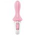 Satisfyer Air Pump Booty 5 - Smart Inflatable Anal Vibrator (Pink)