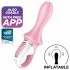 Satisfyer Air Pump Booty 5 - intelligenter aufblasbarer Analvibrator (pink)