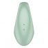 Satisfyer Perfect Pair 3 - 2-in-1 Penis Ring and Finger Vibrator (Green)