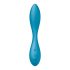 Satisfyer G-spot Flex 1 - επαναφορτιζόμενος, αδιάβροχος δονητής σημείου G (πράσινος)