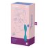 Satisfyer G-spot Flex 1 - επαναφορτιζόμενος, αδιάβροχος δονητής σημείου G (πράσινος)