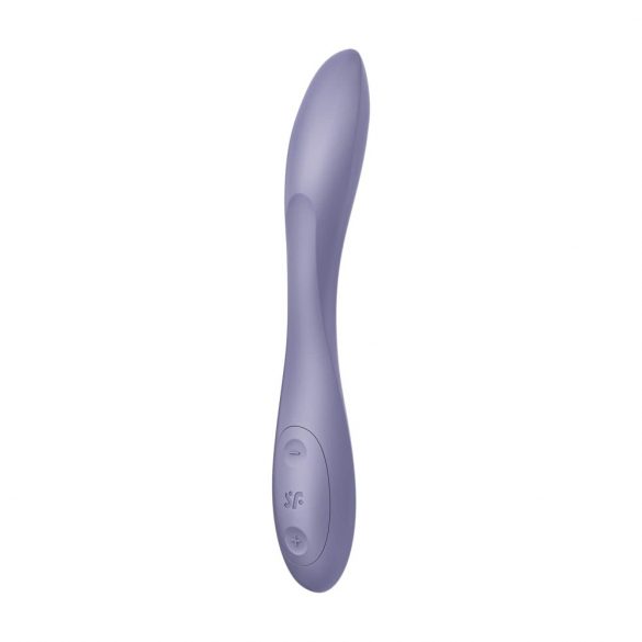 Satisfyer G-spot Flex 2 - vibrator rezistent la apă pentru punctul G (mov)