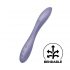 Satisfyer G-spot Flex 2 - vibrator rezistent la apă pentru punctul G (mov)