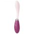 Satisfyer G-Spot Flex 3 - G-točka vibrator s punjivom baterijom (pink-bordo)