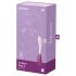 Satisfyer G-Spot Flex 3 - G-točka vibrator s punjivom baterijom (pink-bordo)