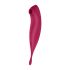 Satisfyer Twirling Pro - vibrator clitoridian inteligent 2 în 1 (roșu)