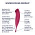 Satisfyer Twirling Pro - slimme 2in1 clitoris vibrator (rood)