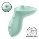 Satisfyer Exciterrr - Klitorisvibrator mit rotierenden Perlen (grün)