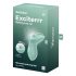 Satisfyer Exciterrr - vibrator clitoridian cu perle rotative (verde)