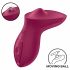 Satisfyer Exciterrr - rotējošs pērlīšu klitora vibrators (sarkans)