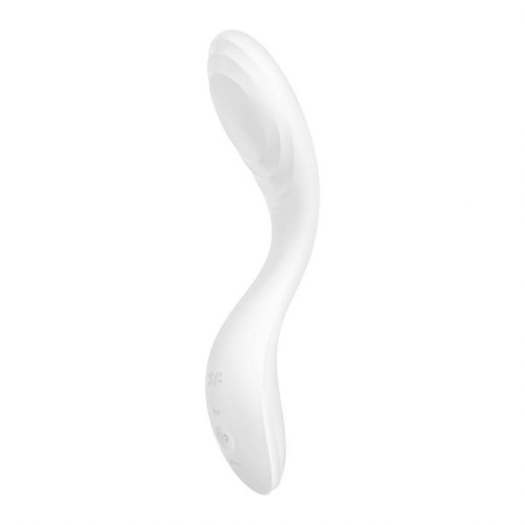 Satisfyer Rrrolling - įkraunamas, judančių rutuliukų G-taško vibratorius (baltas)