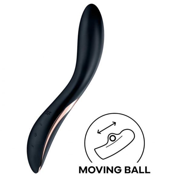 Satisfyer Rrrolling - rechargeable, moving ball G-spot vibrator (black)