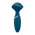 Satisfyer Mini Wand-er - oplaadbare, waterdichte vibratiemassager (blauw)