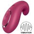 Satisfyer Dipping Delight - Rechargeable Clitoral Vibrator (Red)