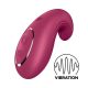 Satisfyer Dipping Delight - vibrator clitoridian cu acumulator (roșu)