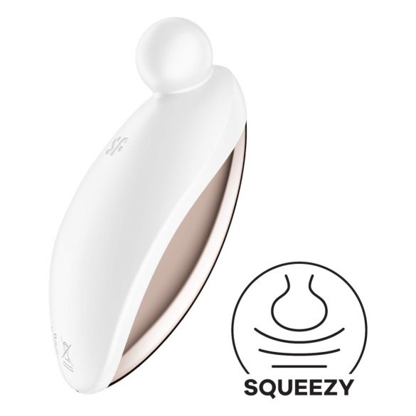 Satisfyer Spot On 2 - oplaadbare clitoristrilmachine (wit)