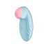 Vibratore per clitoride ricaricabile Satisfyer Tropical Tip in forma di pappagallo tropicale (blu)