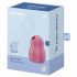 Satisfyer Pro To Go 1 - stimulateur clitoridien à ondes de pression avec batterie (rouge)