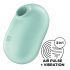 Satisfyer Pro To Go 2 - dobíjací, vzduchový vibrátor na klitoris (mätový)