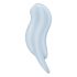 Satisfyer Pocket Pro 1 - Rechargeable, Air-Pulse Clitoral Stimulator (Blue)