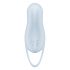 Satisfyer Pocket Pro 1 - oplaadbare luchtgolf clitorisstimulator (blauw)